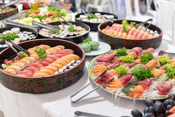 peixe, cru, japones, culinaria, almoço