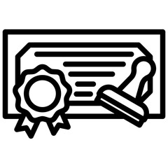 Licensing Outline Icon