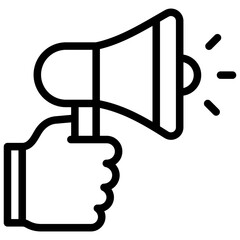 Promote Outline Icon