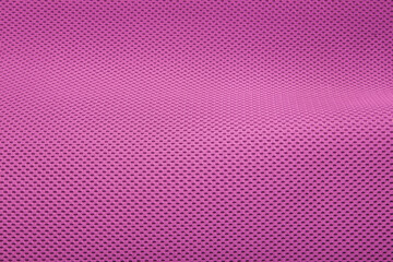 Rough pink fabric texture, cotton knitted fabric, modern waterproof flexible temperature control materials, multifunctional smart textile close-up, selective focus, does not tear.