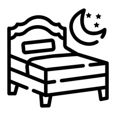 night Line Icon