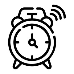 alarm Line Icon