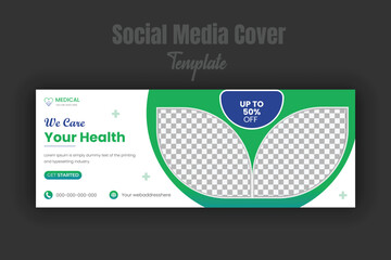 healthcare & medical banner ad design template
