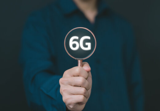 icon 6g abstract, business network internet digital, computer global line connections. concept speed of Internet big data intelligence link of the website world, telecommunication technology