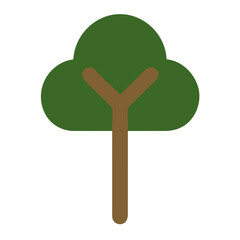 isolated tree icon