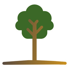 isolated tree icon