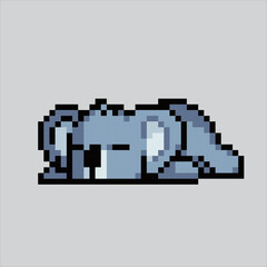 Pixel art illustration Koala. Pixelated Koala. Cute Koala animal icon pixelated
for the pixel art game and icon for website and video game. old school retro.