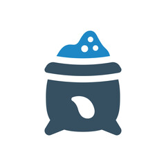 wheat bag icon vector illustration
