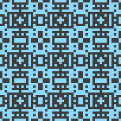 pixel seamless abstract pattern