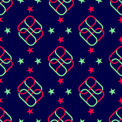 Seamless abstract pattern Design. Fabric Pattern.