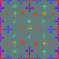 Fabric seamless pattern Design. Fabric Pattern.