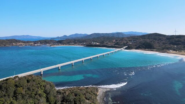 日本の風景・山口県下関市・角島大橋
