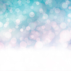 Fototapeta premium Christmas, Snowy background with falling snow, snowflakes, snowdrift for winter and new year holidays. Vector