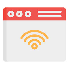  Browser Flat Icon