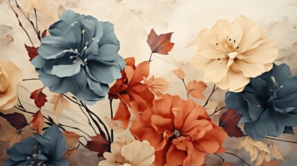 A close-up of vibrant petals entices the eye, painting a picture of nature's beauty and artistry