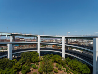 新木津川大橋のループ橋