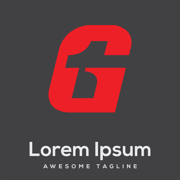 1G Letter Logo Design Free Icon