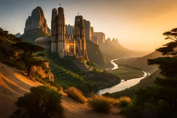 Poster sunrise over the grand canyon © Shabila