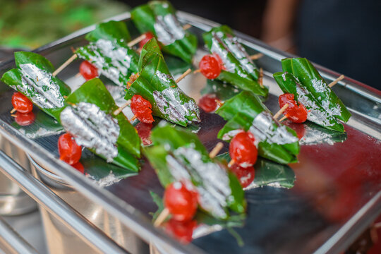 Sweet paan, meetha pan, Betel leaves mouth Freshener, Traditional Indian dessert Paan made with Betel leaf and other ingredients is eaten as a dessert and also aids as a mouth freshener.