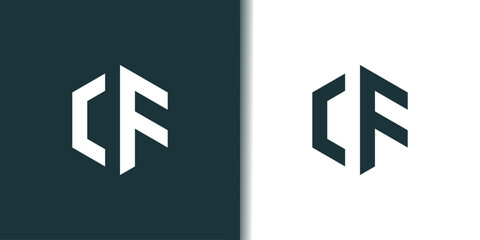 Letter C logo design element vector with modern concept