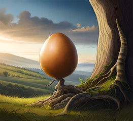 giant egg, png