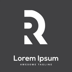 RR Letter Logo Design Free Icon