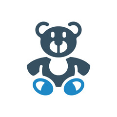 Teddy Bear icon vector illustration