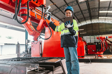 Robotic team boost software, machine, ensure efficiency. Troubleshooting, upgrade for optimal result