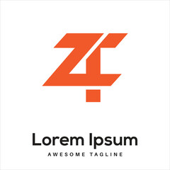 74 Letter Logo Design Free Icon