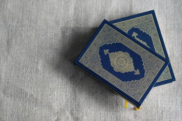The Quran, also romanized Qur'an or Koran, is central religious text of Islam, believed by Muslims...