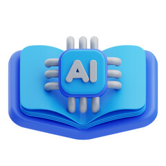 3D Artificial Intelligence Illustration
