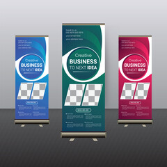 business roll up banner