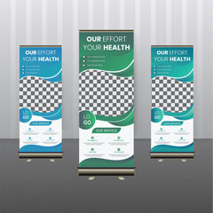 business roll up banner design grow business 