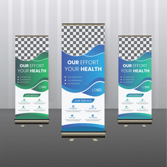 business roll up banner design 