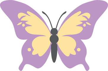 Vector Cute Little Butterfly
