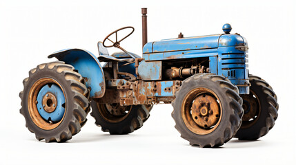 Old caterpillar tractor.