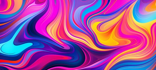 Obraz premium Colorful fluid abstract background