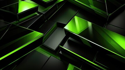 Black Friday sale background in lime green and black colors. Cyber Monday promotion neon banner template concept for promotions and discounts. .