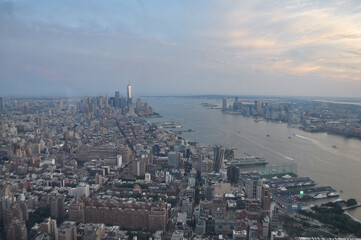 Aerial view of New York