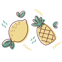 Lemon&pineapple