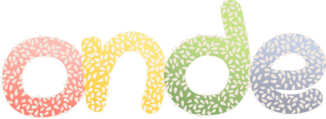 Vector Onde in Words