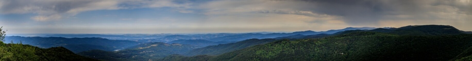 View from Uzana area, Stara planina, Bulgaria