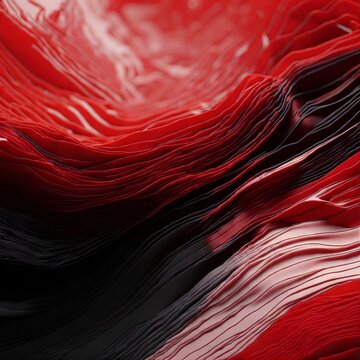 abstract red background, black and red texture background without grain noise for background result generative Ai 