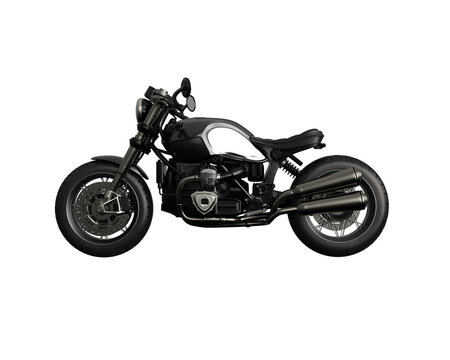 3d render motorcycle 