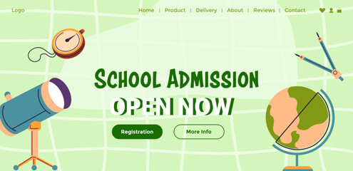 School admission, open for registration now web