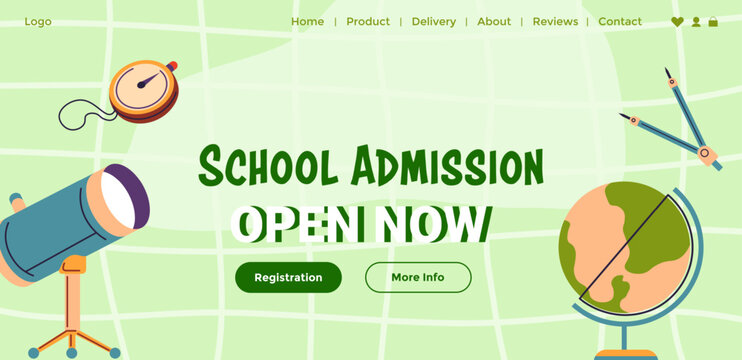 School admission, open for registration now web