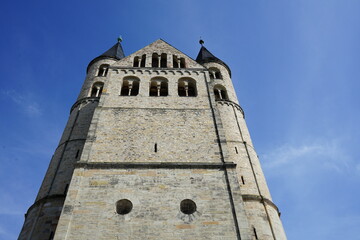 Fototapeta na wymiar Die Kirche eines ehemaligen Klosters in Magdeburg