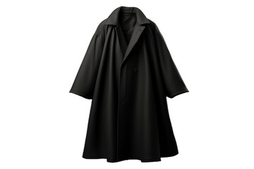 Stylish Overcoat Isolated on Transparent Background.
