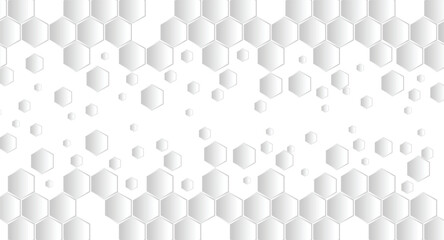 Abstract Geometric Shape Hexagon Background
