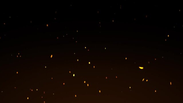 background with particles, embers background, fiery particles background